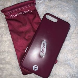 Loopy Case- Wine iPhone 8 Plus